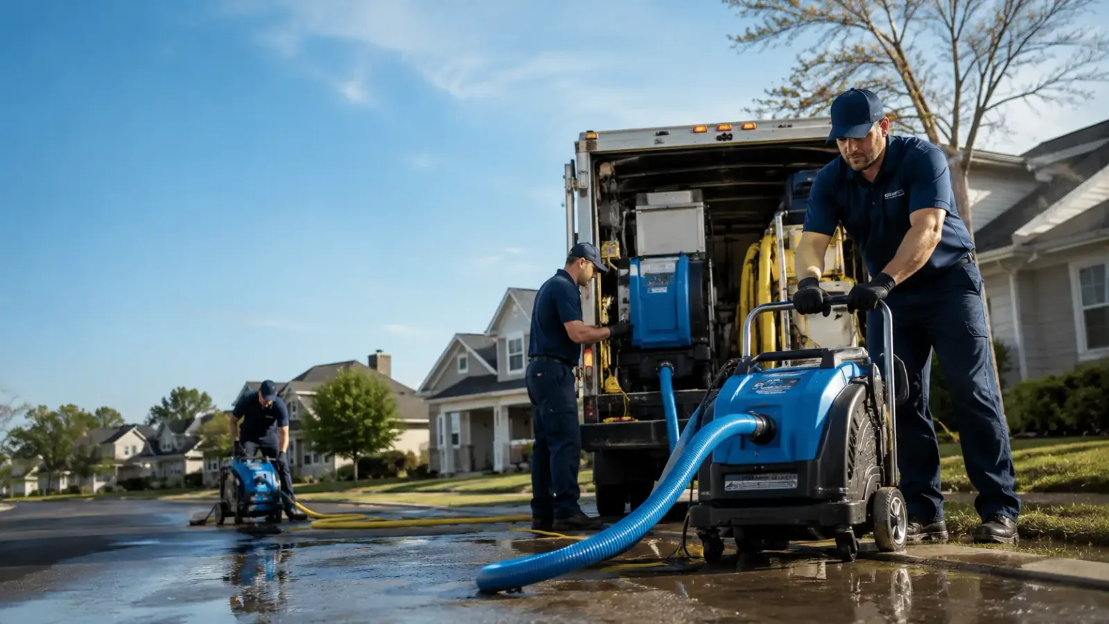 Flood Damage Cleanup in Scotland, SD
